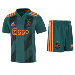 Children 19-20 Ajax Away Soccer Jersey Kit (Shirt + Shorts)
