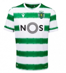 20-21 Sporting Lisbon Home Soccer Jersey Shirt