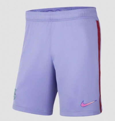 21-22 Barcelona Away Soccer Shorts