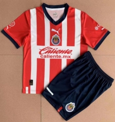Children 22-23 Chivas Home Soccer Kit
