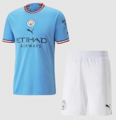 22-23 Manchester City Home Soccer Kits