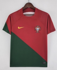2022 World Cup Portugal Home Soccer Jersey Shirt