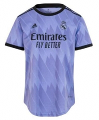Women Shirt 22-23 Real Madrid Away Soccer Jersey