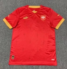 2022 World Cup Serbia Home Soccer Jersey Shirt