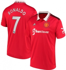 Ronaldo #7 22-23 Manchester United Home Soccer Jersey Shirt