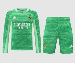 Long Sleeve 22-23 Real Madrid Goalkeeper Soccer Kits