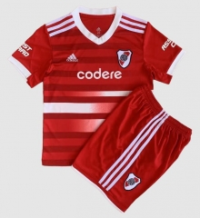 Children 22-23 River Plate Away Soccer Kit
