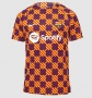 22-23 Barcelona Orange Pre-Match Training Shirt