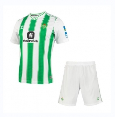 Children 23-24 Real Betis Home Soccer Uniforms