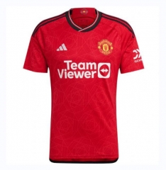 23-24 Manchester United Home Soccer Jersey Shirt