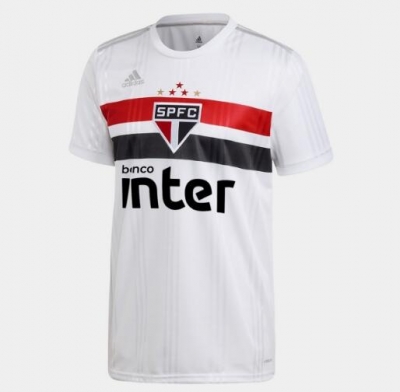 20-21 Sao Paulo FC Home Soccer Jersey Shirt