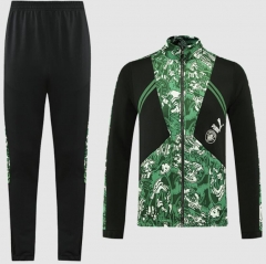 21-22 Manchester City Green Jacket and Pants