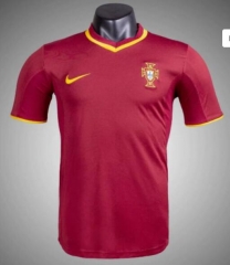 Retro 2000 Euro Cup Portugal Home Soccer Jersey Shirt