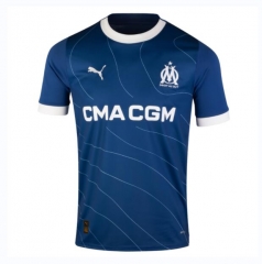 23-24 Olympique de Marseille Away Soccer Jersey Shirt