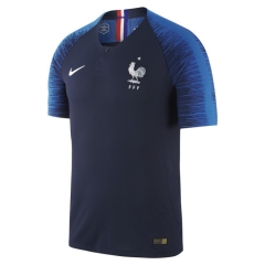 Match Version France 2018 World Cup Home Soccer Jersey Shirt