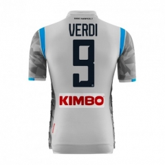 18-19 Napoli VERDI 9 Third Soccer Jersey Shirt
