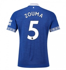 18-19 Everton Zouma 5 Home Soccer Jersey Shirt