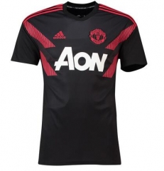 18-19 Manchester United Black Training Shirt