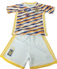 Kids Tigres UANL 2019/2020 Third Away Soccer Jersey Kits (Shirt+Shorts)