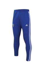 Russia World Cup 2018 Blue Training Pants White Stripe