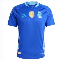 Player Version 2024 Copa America Argentina Away Soccer Jersey Shirt