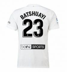 18-19 Valencia BATSHUAYI 23 Home Soccer Jersey Shirt