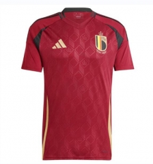 2024 Euro Cup Belgium Home Soccer Jersey Shirt