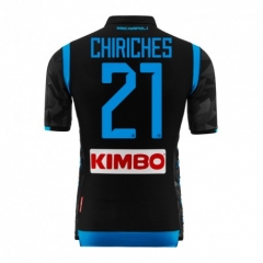 18-19 Napoli CHIRICHES 21 Away Soccer Jersey Shirt