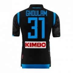 18-19 Napoli GHOULAM 31 Away Soccer Jersey Shirt