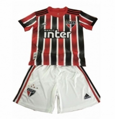 Children 19-20 Sao Paulo FC Away Soccer Kit (Shirt + Shorts)