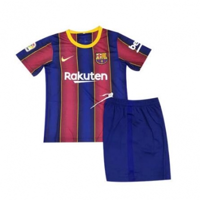 Children 20-21 Barcelona Home Soccer Uniforms
