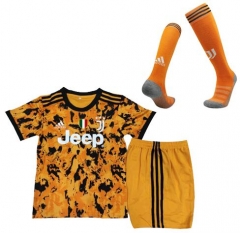 Children 20-21 Juventus Third Soccer Full Kits