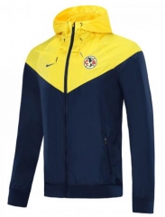 20-21 Club America Navy Yellow Training Jacket