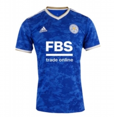 21-22 Leicester City Home Soccer Jersey Shirt