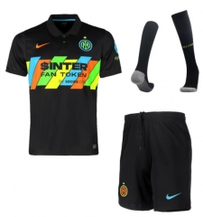 Children 21-22 Inter Milan Third Soccer Full Kits