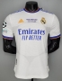UCL Final Player Version Shirt 21-22 Real Madrid Home Soccer Jersey