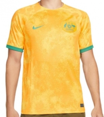 2022 World Cup Australia Home Soccer Jersey Shirt
