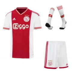 22-23 Ajax Home Soccer Full Kits