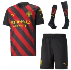 22-23 Manchester City Away Soccer Full Kits