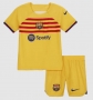 Children 22-23 Barcelona Fourth Soccer Uniforms