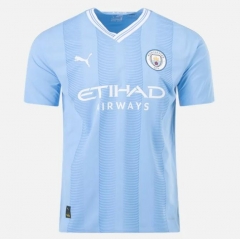 Player Version 23-24 Manchester City Home Soccer Jersey Shirt