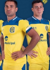 20-21 Rosario Central Away Soccer Jersey Shirt
