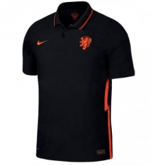 Player Version 2020 EURO Netherlands Away Soccer Jersey Shirt