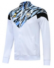 20-21 Manchester City White Training Jacket
