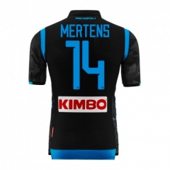 18-19 Napoli MERTENS 14 Away Soccer Jersey Shirt