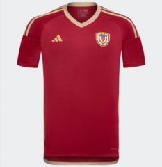 2024 Copa America Venezuela Home Soccer Jersey Shirt