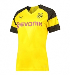Women 18-19 Borussia Dortmund Home Soccer Jersey Shirt