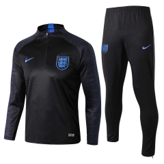 England FIFA World Cup 2018 Black Stripe Training Suit