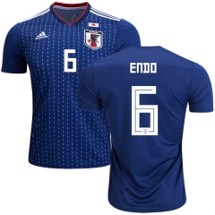 Japan 2018 World Cup WATARU ENDO 6 Home Soccer Jersey Shirt
