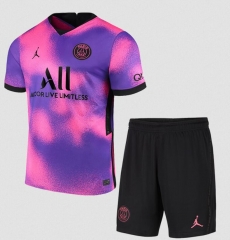 20-21 PSG 4th Away Soccer Uniforms